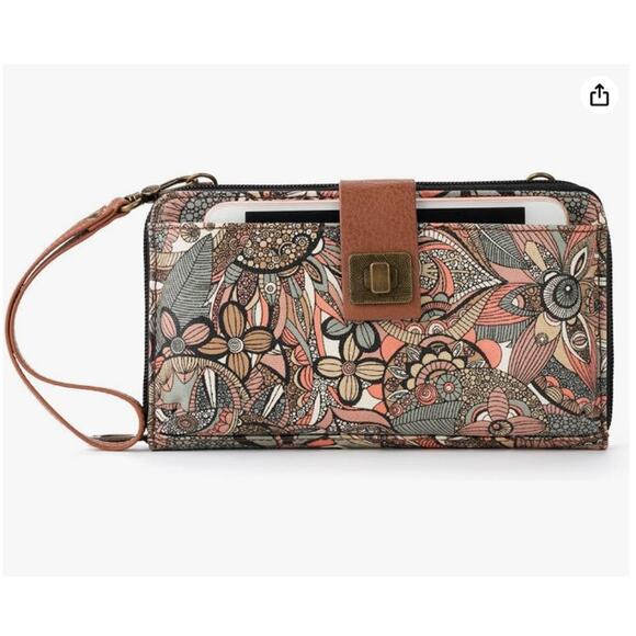 Artists circle Lrg Smart Phone crossbody All in 1 - Picture 1 of 7